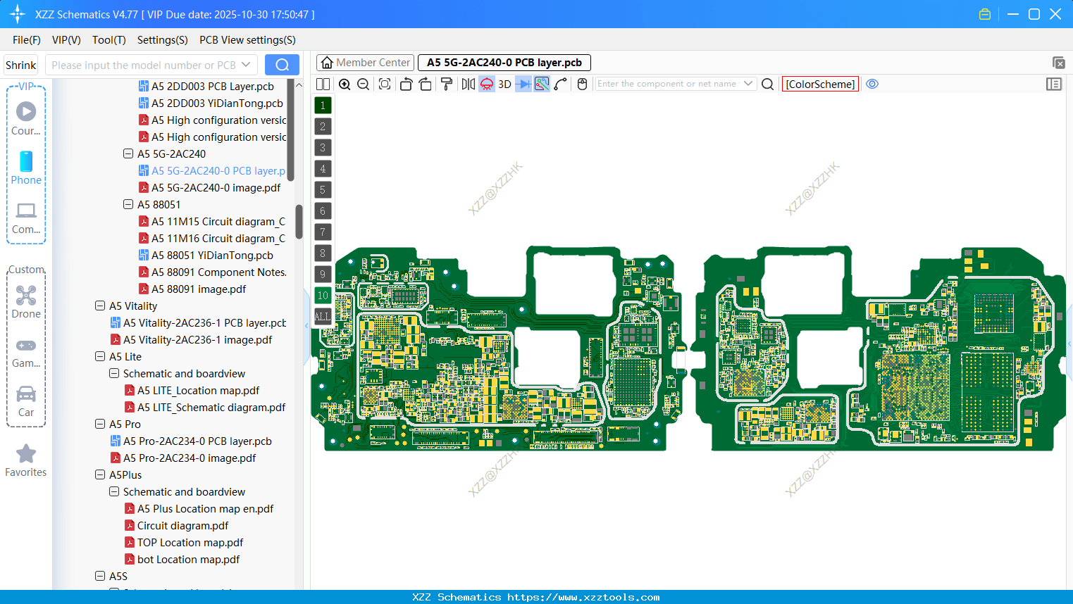 OPPO A5 5G-2AC240-0 PCB Layer